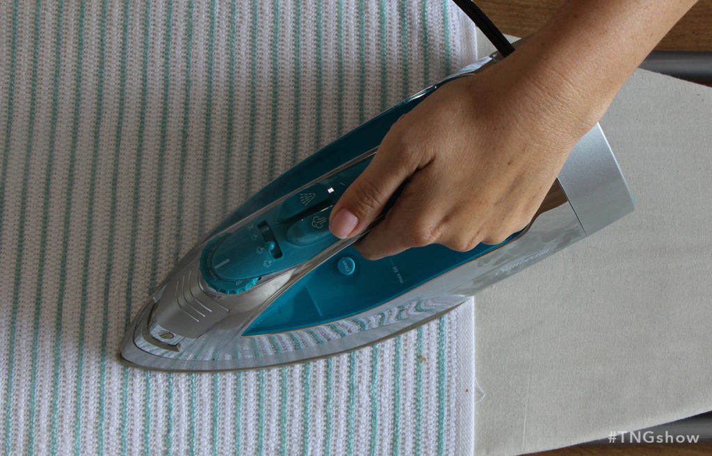 Clear steamholes after cleaning an iron from The Normal Girl Show
