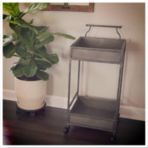 Indoor gardening cart from katie normal girl